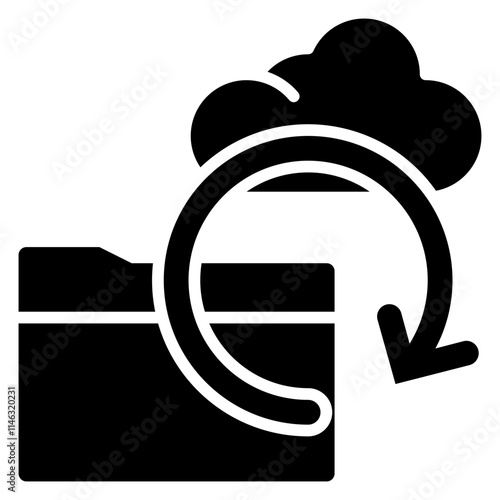 Backup Glyph Icon