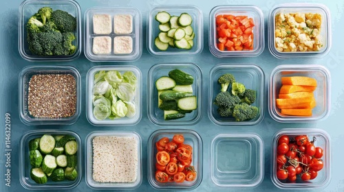 Meal Prep Containers: Organized Healthy Eating photo