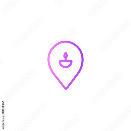 Free Download location gradient icon - GFXLoad