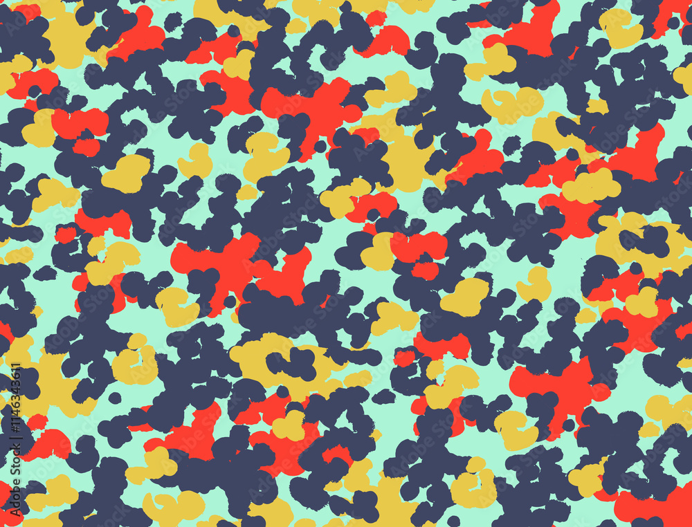 patron camuflado de puntos coloridos patron camuflado de puntos coloridos