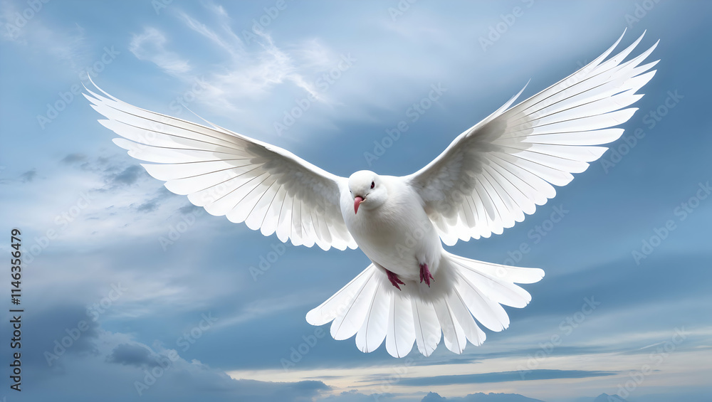 white dove flying in the sky bird peigon white dove flying in the sky bird peigon
