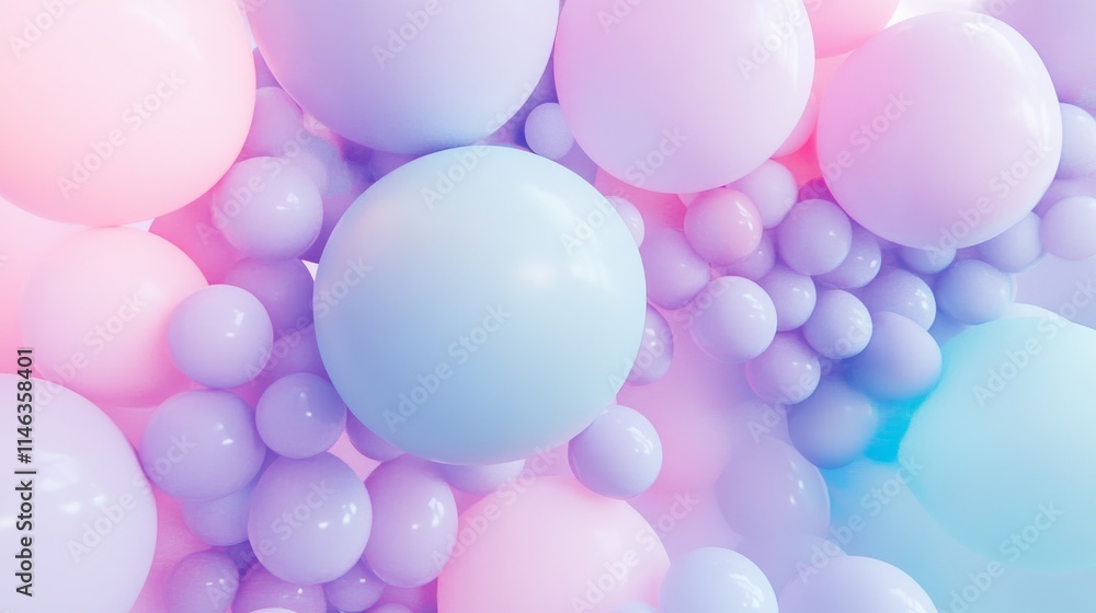 Pastel balloon arch backdrop, soft gradient colors, delicate mint blue pink and lilac balloons, ethereal photography style, matte finish, dreamy light effects, macro photography, overlapping Pastel balloon arch backdrop, soft gradient colors, delicate mint blue pink and lilac balloons, ethereal photography style, matte finish, dreamy light effects, macro photography, overlapping