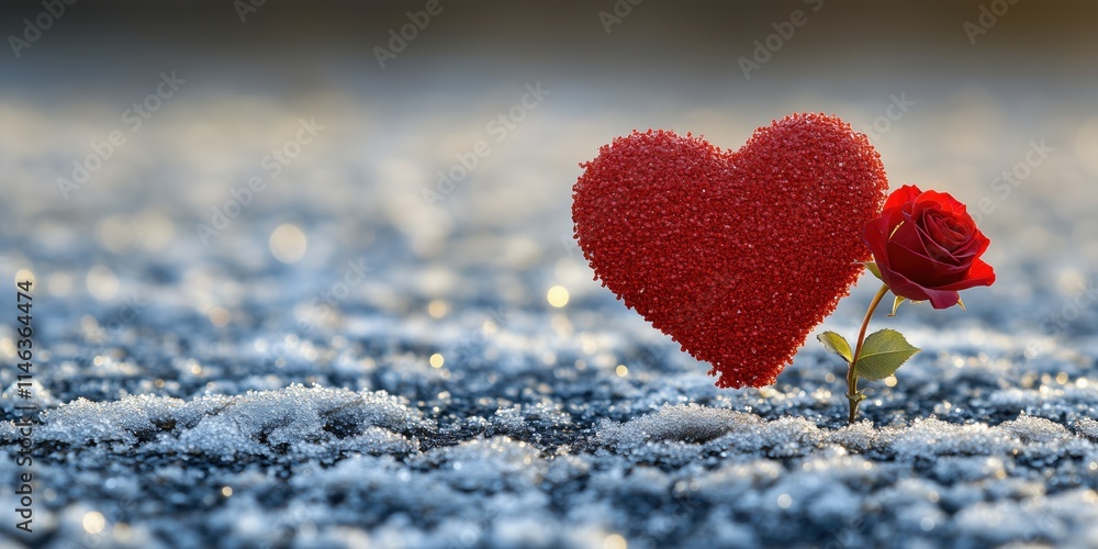 Fototapeta premium Greeting cards for Christmas, Happy New Year or Valentine's Day
