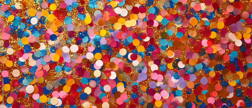 Multi colored sequin and shiny dot background Multi colored sequin and shiny dot background