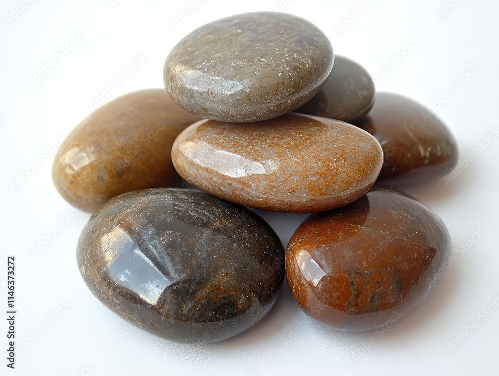 Stacking Pebbles Creates a Tranquil Display of Nature's Artistry in Harmony With the Serene Beauty of a Smooth Riverbank Landscape. Generative AI Stacking Pebbles Creates a Tranquil Display of Nature's Artistry in Harmony With the Serene Beauty of a Smooth Riverbank Landscape. Generative AI