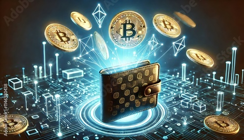 Wallpaper Mural Advanced Digital Bitcoin Wallet: Protecting Your Cryptocurrency with Cutting-Edge Technology Torontodigital.ca