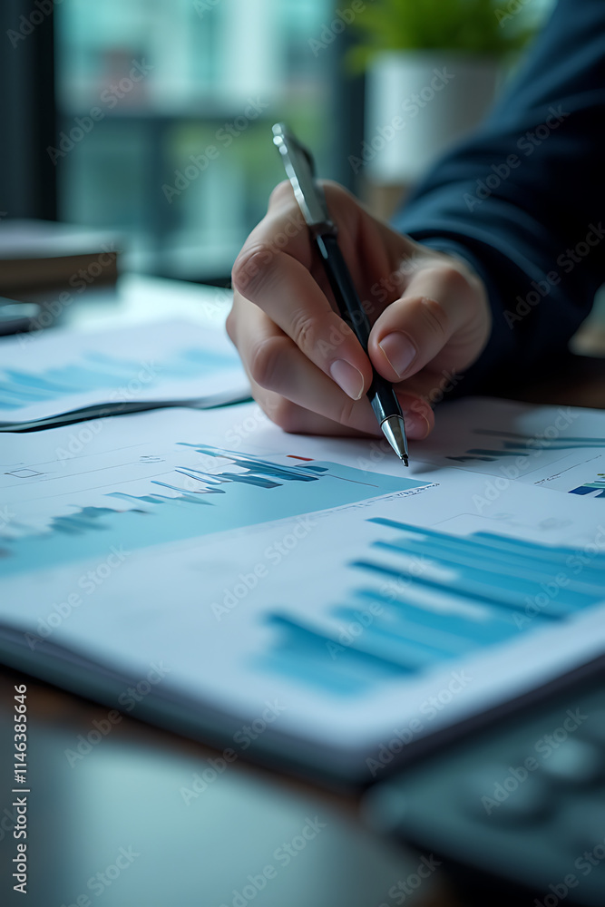 Financial growth is driven by investor decisions that maximize profit through strategic investments and careful monitoring of financial charts._00003_