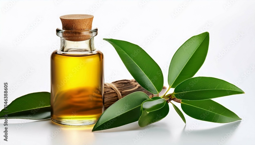 bottle of oil with rosemary bottle of oil with rosemary