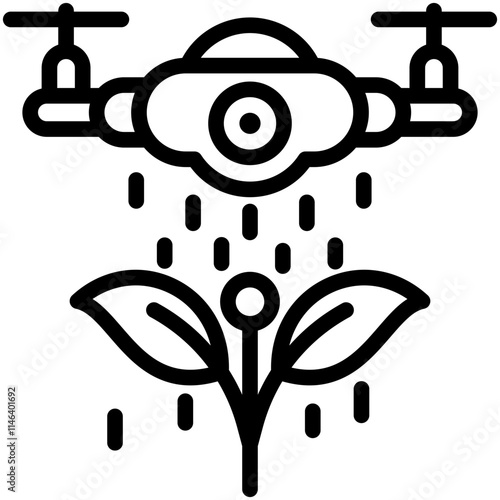 Drone Technology Icon