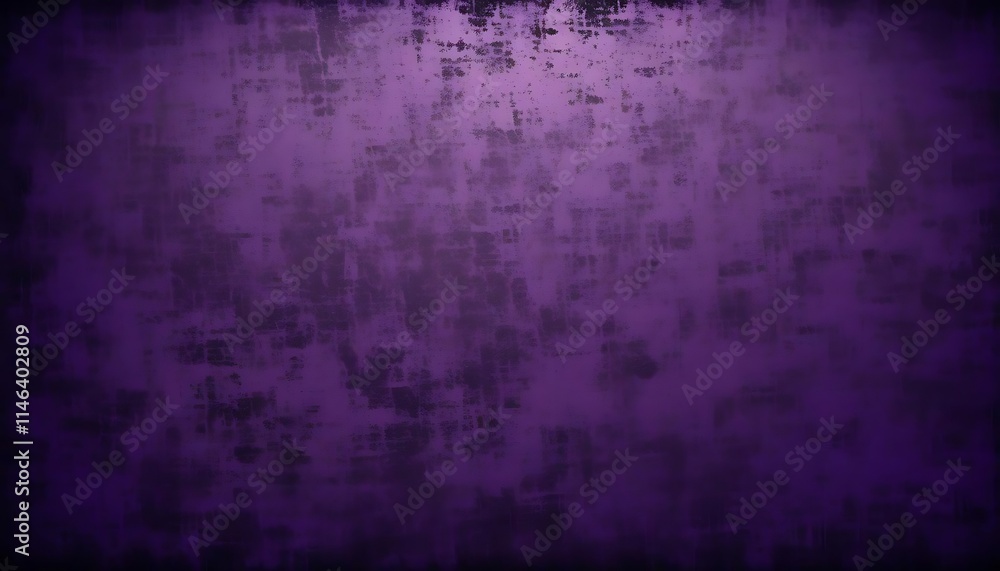 Fototapeta premium Abstract minimalist grain purple vintage background in dark purple,