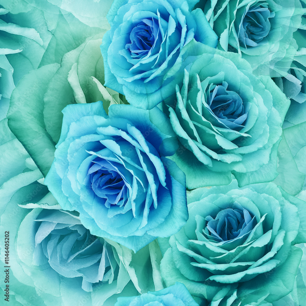 Seamless floral background. Flowers roses and petals. Close up. Seamless floral background. Flowers roses and petals. Close up.