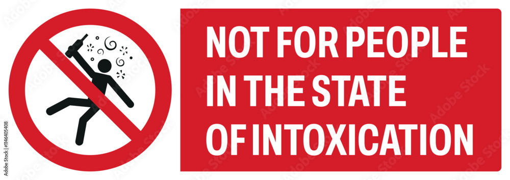 ISO prohibition safety signs uppercase text_not for people in the state of intoxication_landscape size 1/2 a4,a3,a2,a1
ISO prohibition safety signs uppercase text_not for people in the state of intoxication_landscape size 1/2 a4,a3,a2,a1
