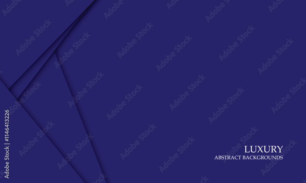 Fototapeta premium Abstract Modern Blue Geometric Background. Abstract design template for brochures, flyers, magazine, business card, branding, banners, headers, book covers, notebooks background vector