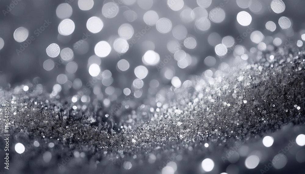 Fototapeta premium Abstract background with small glitters with space for text, festive Christmas