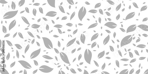 leaf vector seamless pattern for season fabric, decoration, wallpaper and wrapping paper