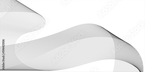 Foto Abstract wave element for design