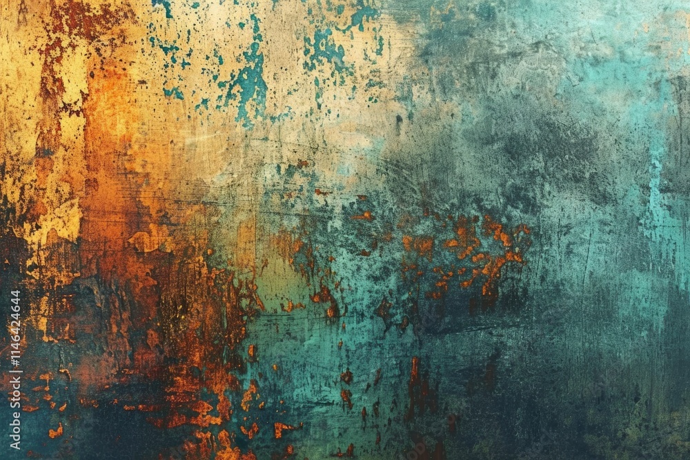 Artistic Abstract Painting Background with Textured Grunge Design Artistic Abstract Painting Background with Textured Grunge Design
