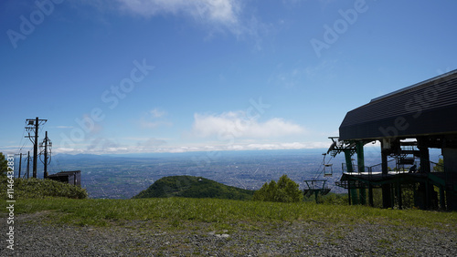 北海道札幌市手稲区にある手稲山からの風景 photo