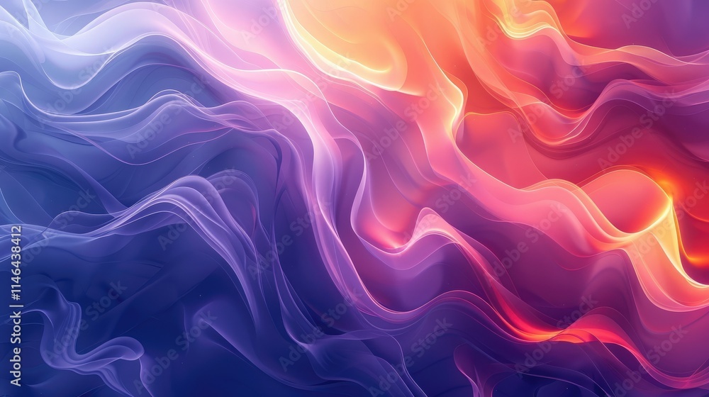 Obraz premium Abstract gradient background with smooth transitions