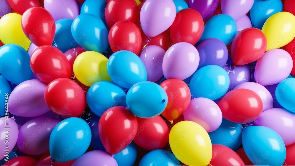 a bunch of balloons of different colors a bunch of balloons of different colors
