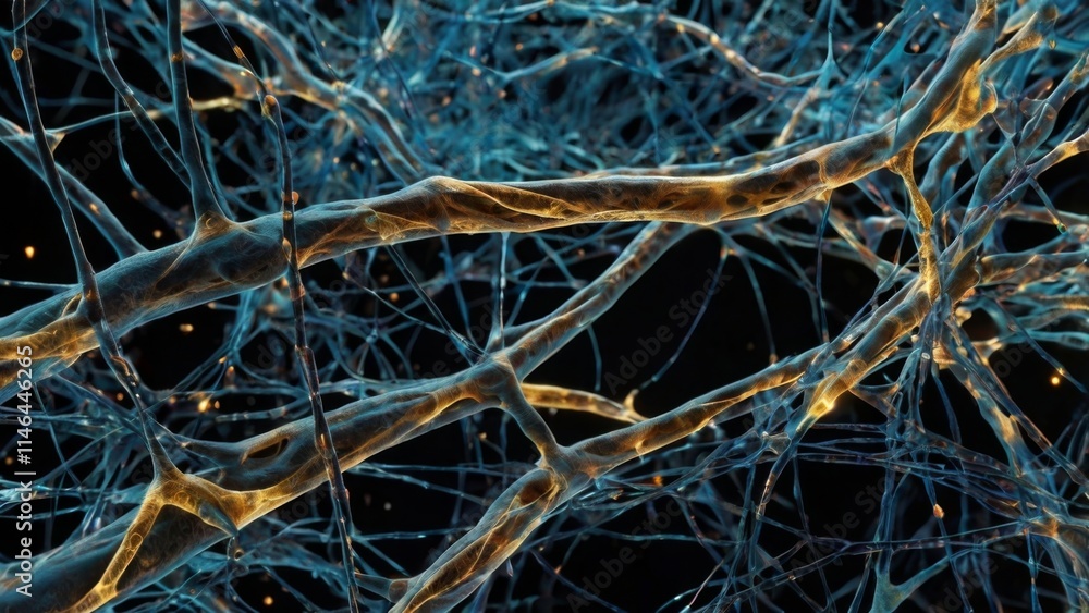 An artistic representation of quantum processes in microtubules inside neurons. The scene depicts microtubules interacting with quantum superposition states, processing multiple possible outcomes of a An artistic representation of quantum processes in microtubules inside neurons. The scene depicts microtubules interacting with quantum superposition states, processing multiple possible outcomes of a
