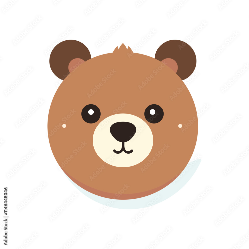 Elegant Silhouette Of A Bear Vector Illustration Elegant Silhouette Of A Bear Vector Illustration