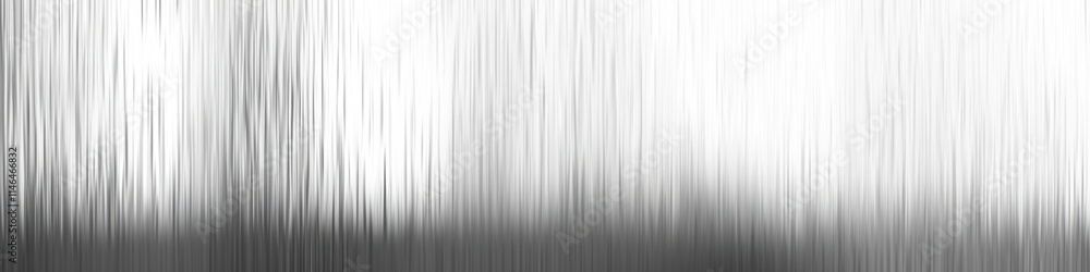 Metallic Brushed Banner on White Background with Neutral Style Metallic Brushed Banner on White Background with Neutral Style