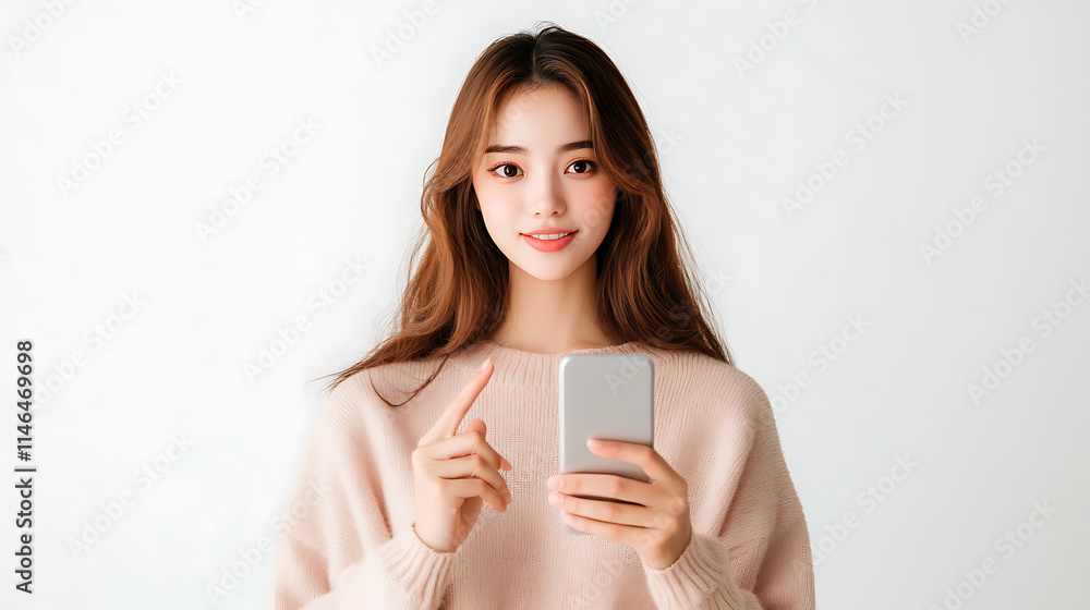 Woman using mobile phone Woman using mobile phone
