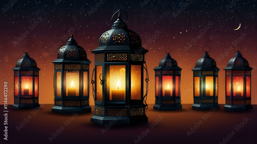 Fototapeta premium street lamp in the night