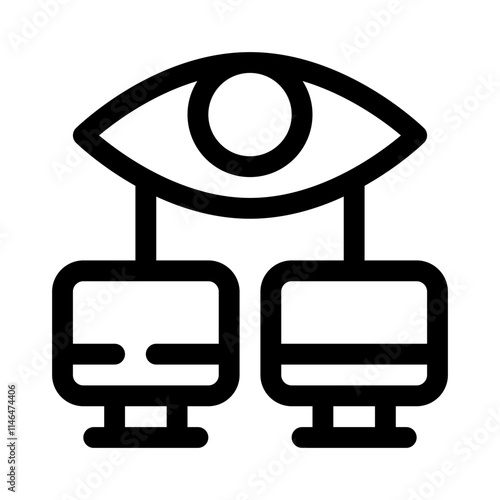 monitoring line icon