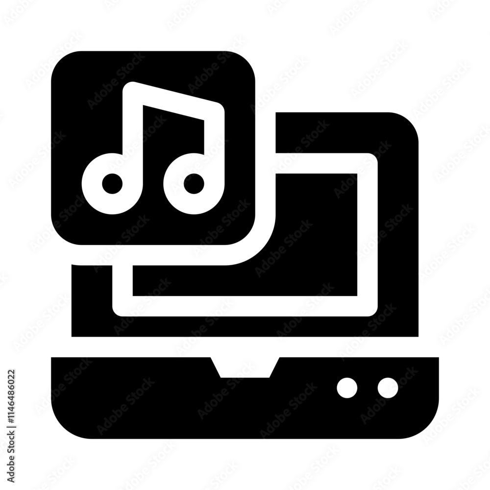 technology glyph icon technology glyph icon
