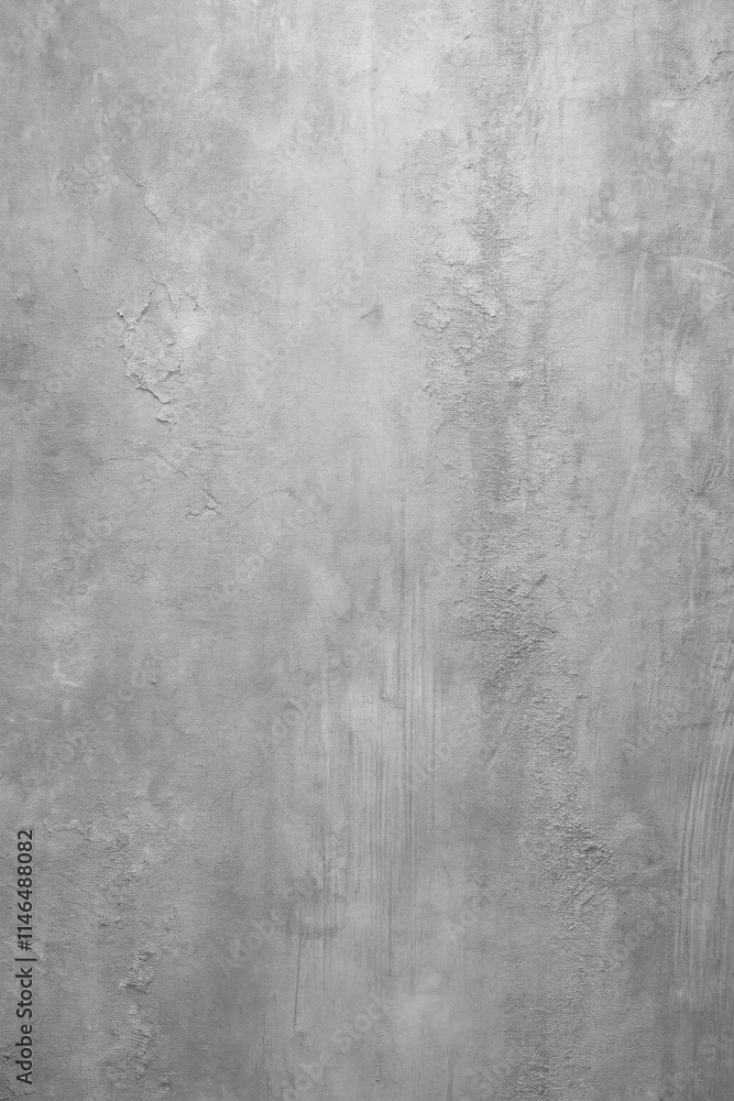 Fototapeta premium White Concrete Wall and Grey Cement Texture Background for Design or Text
