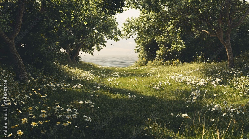 Flat Landscape 16K Resolution Ultra Photorealistic