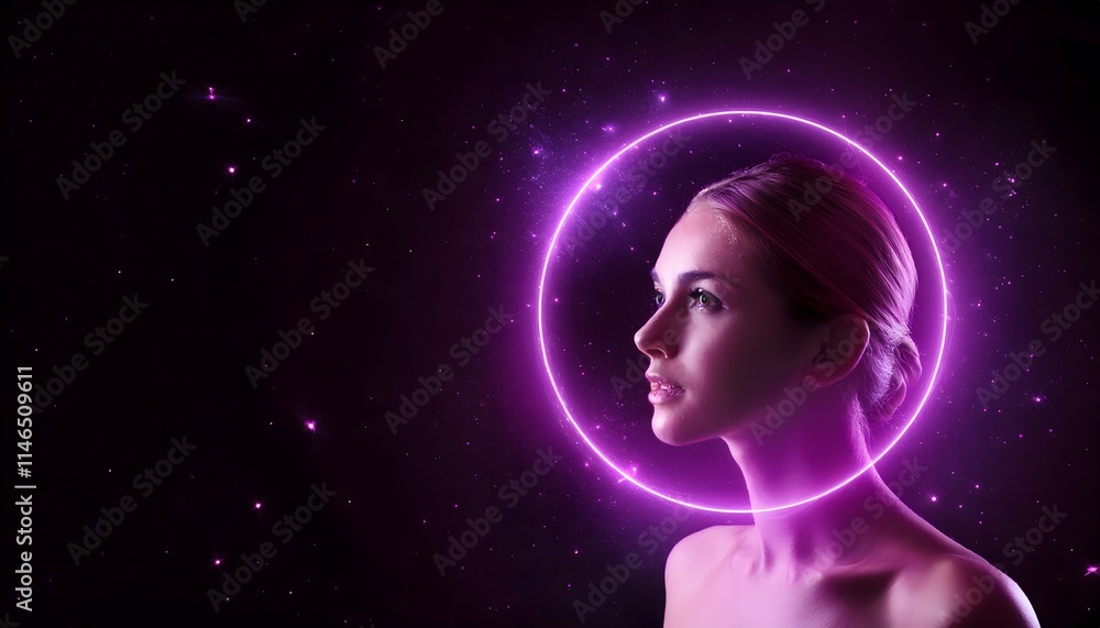 Future Consumer and technology concept: Virtual personal assistant, holographic AI companion. Future Consumer and technology concept: Virtual personal assistant, holographic AI companion.