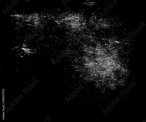 Black grunge horror background, scary distressed texture, old wall