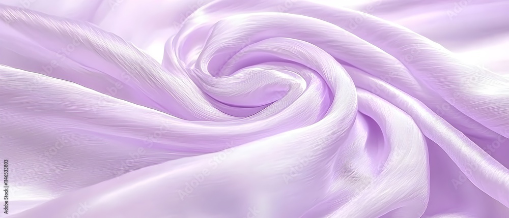 Obraz premium A purple fabric with a wave pattern