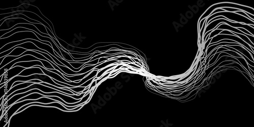 cloth wave movement in the air on vivid cooler bland  