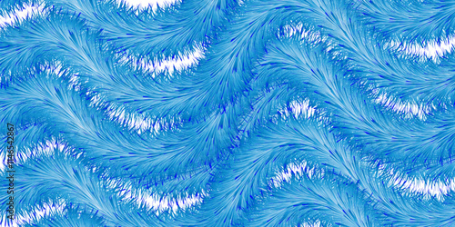 bolo cloth wave movement in the air on vivid colour 