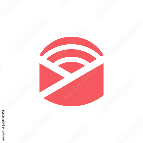 Letter Y, Technology and digital abstract connection wifi logo design