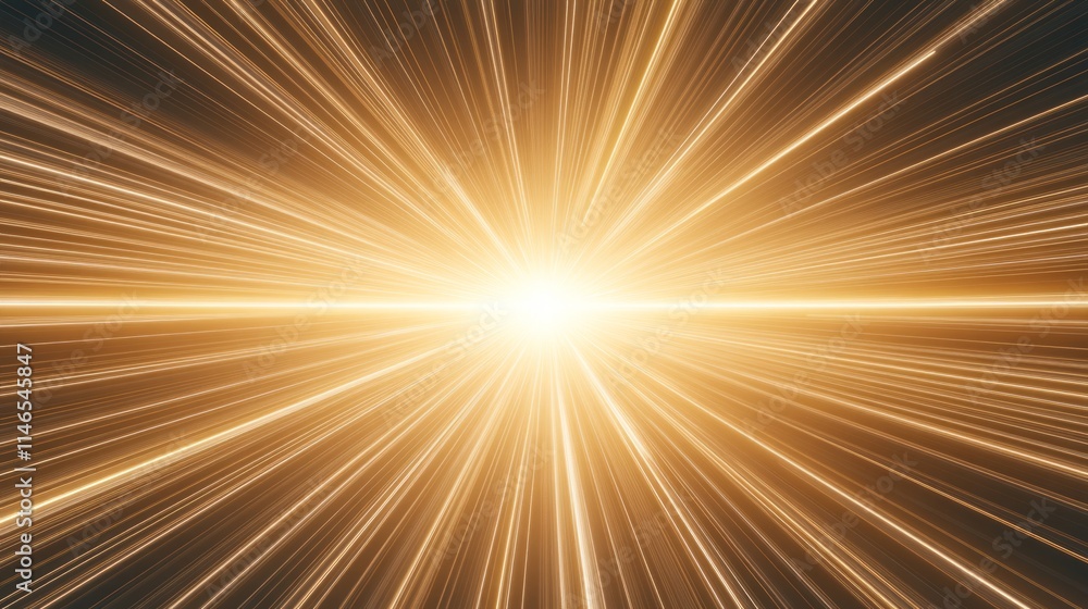 Golden Light Speed Burst Abstract Background Golden Light Speed Burst Abstract Background