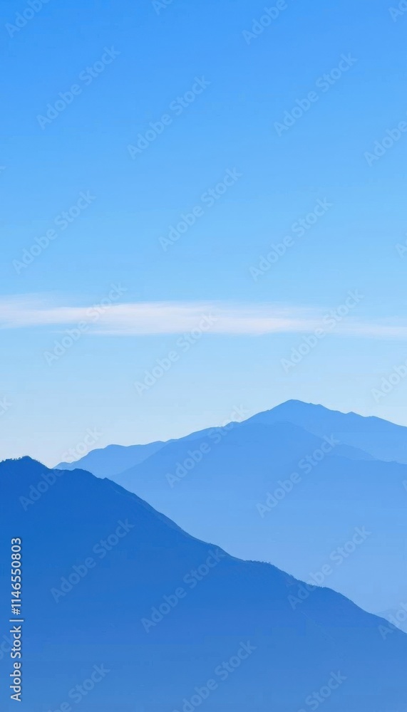 Obraz premium mountains in the background