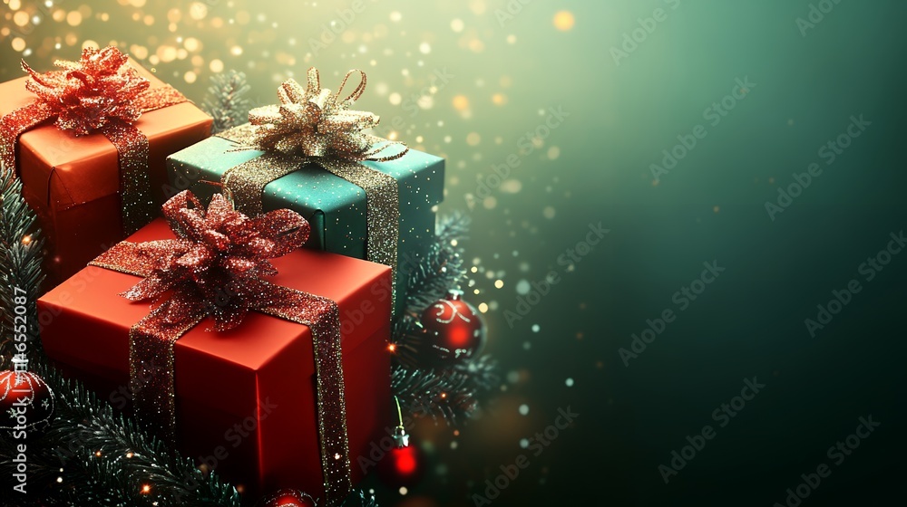 Christmas background with gifts, greeting card design. Christmas background with gifts, greeting card design.