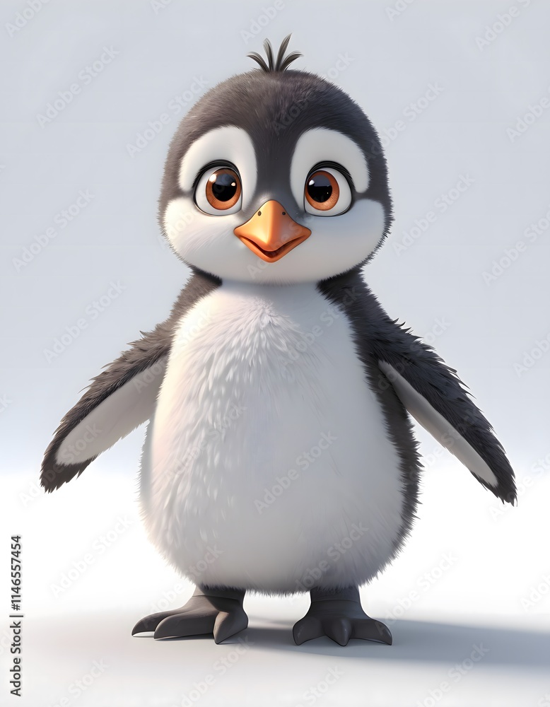 3d cartoon cute penguin 3d cartoon cute penguin