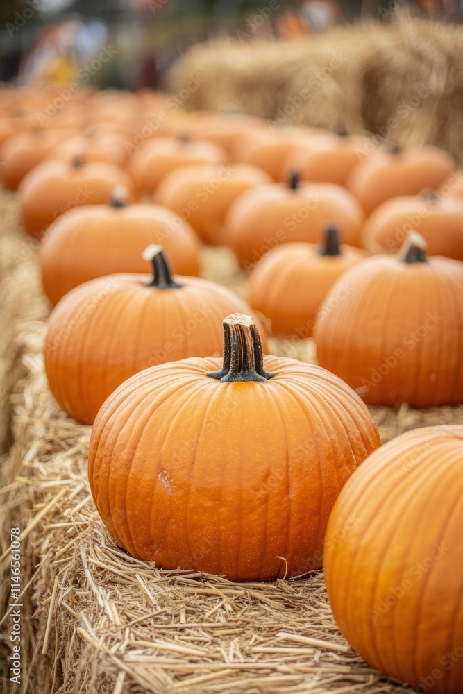 Pumpkin in Fall for holiday seasonal decoration. Pumpkin in Fall for holiday seasonal decoration.