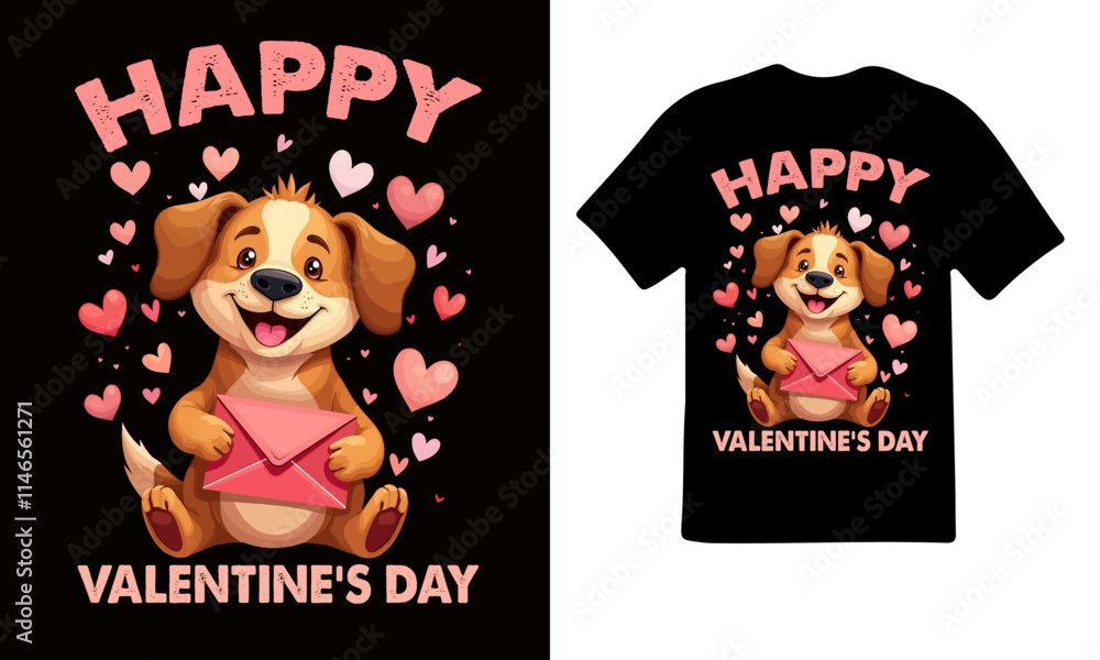 Happy Valentines Day t-shirt design Happy Valentines Day t-shirt design