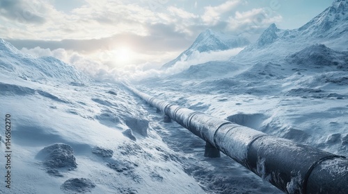 Geothermal Pipeline Travers...