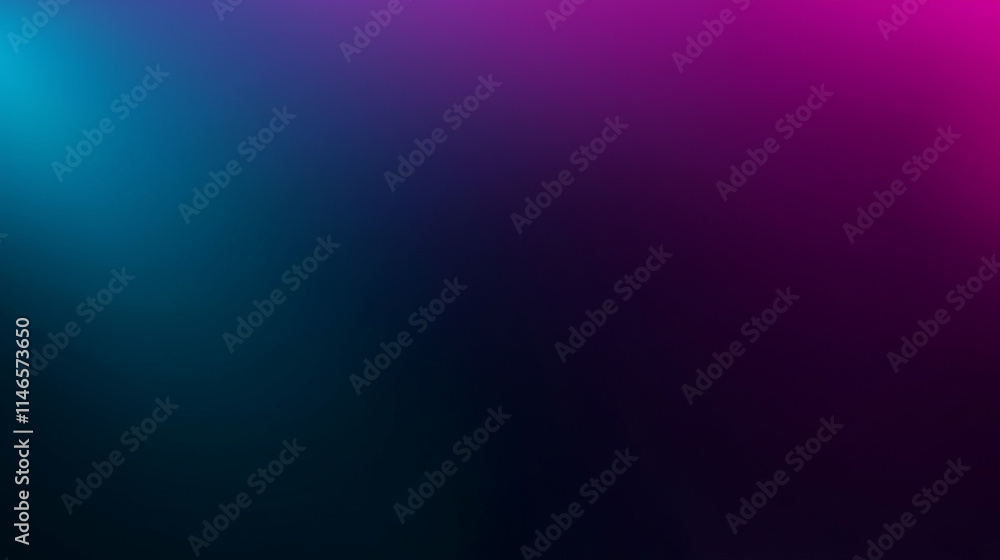 Obraz premium Abstract blurred background with a stunning gradient of deep blue, purple, and green hues. Perfect for modern design projects.