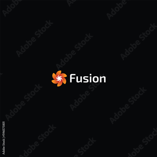 Fusion modern logo design