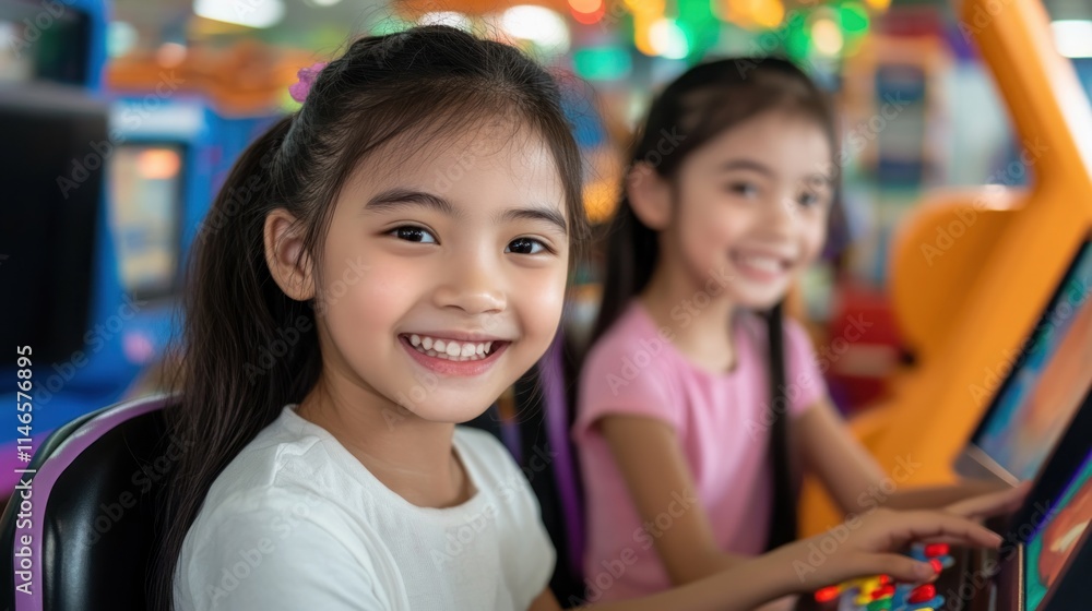 Capture the joyous moments at the Children's Day educational fair, where children immerse themselves in interactive learning kiosks designed to spark curiosity and exploration Witness the magic of Capture the joyous moments at the Children's Day educational fair, where children immerse themselves in interactive learning kiosks designed to spark curiosity and exploration Witness the magic of