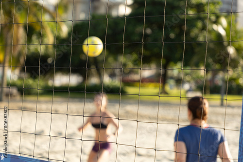 jogo de futevôlei vôlei